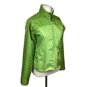MARMOT Lightweight Lined Windbreaker Full Zip Jacket Like Green